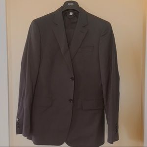 Brown Burberry Suit